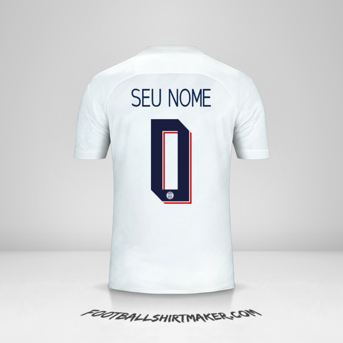 Camisa Paris Saint Germain 2019/20 Cup III -  seu nome - 0