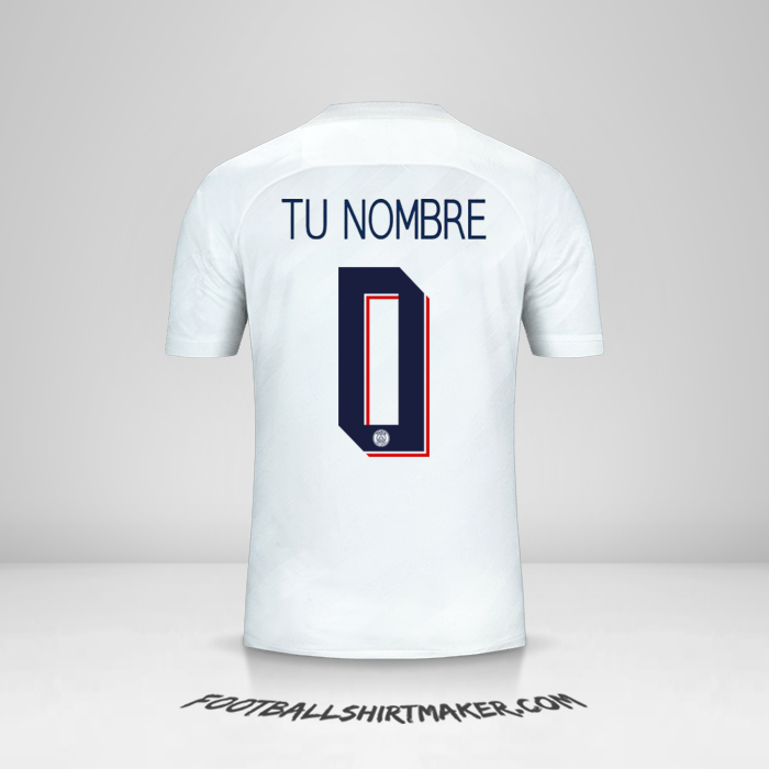Jersey Paris Saint Germain 2019/20 Cup III -  tu nombre - 0