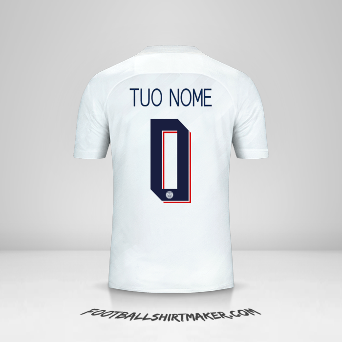 Maglia Paris Saint Germain Cup 2019/20 III -  tuo nome - 0