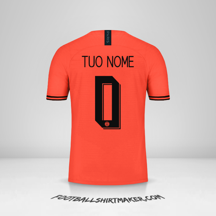 Maglia Paris Saint Germain 2019/20 Cup II -  tuo nome - 0