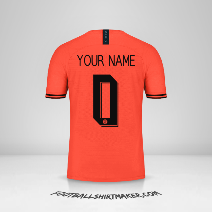 Jersey Paris Saint Germain 2019/20 Cup II -  your name - 0