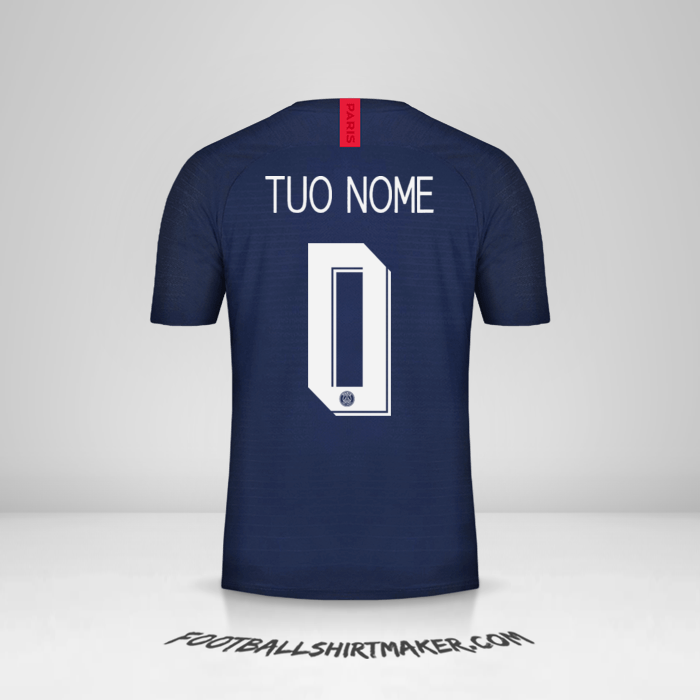 Maglia Paris Saint Germain 2019/20 Cup -  tuo nome - 0