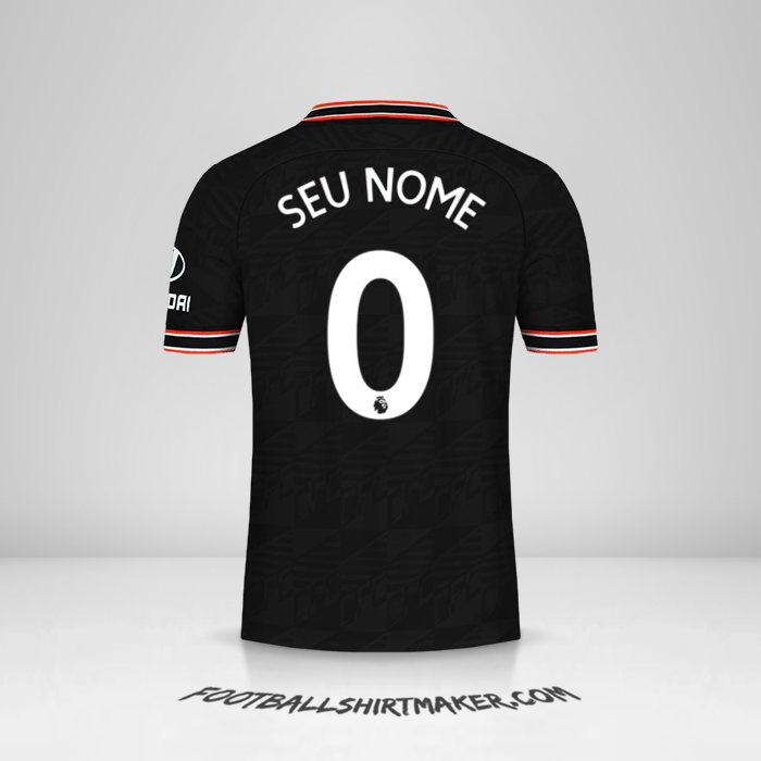 Camisa Chelsea 2019/20 III -  seu nome - 0