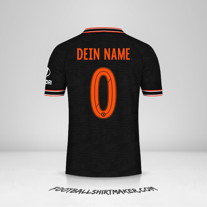 Trikot Chelsea Cup 2019/20 III -  dein name - 0