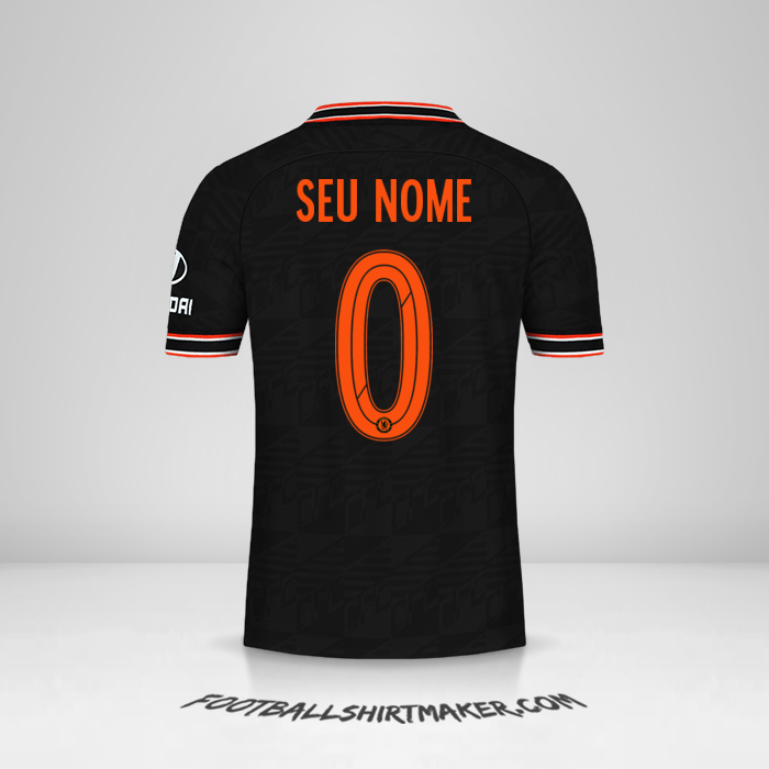 Camisa Chelsea 2019/20 Cup III -  seu nome - 0