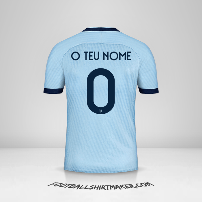 Camisola Atletico Madrid Cup 2019/20 III -  o teu nome - 0