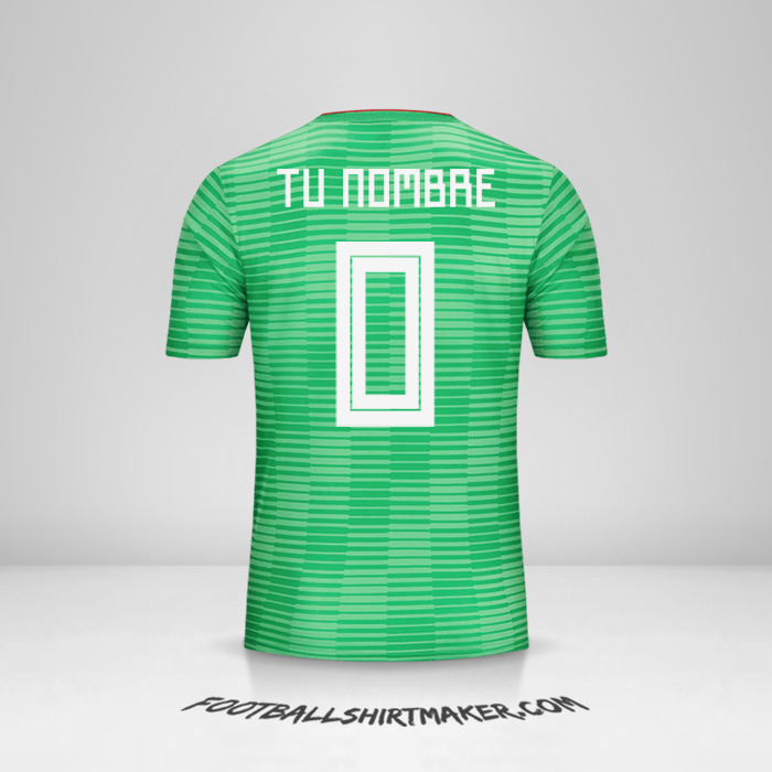 Camiseta Argelia 2018 II -  tu nombre - 0