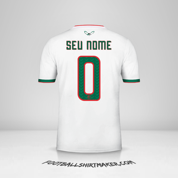 Camisa Argélia 2019 -  seu nome - 0