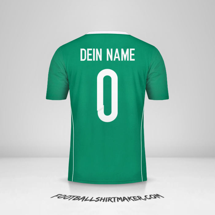 Trikot Algerien 2015 II -  dein name - 0