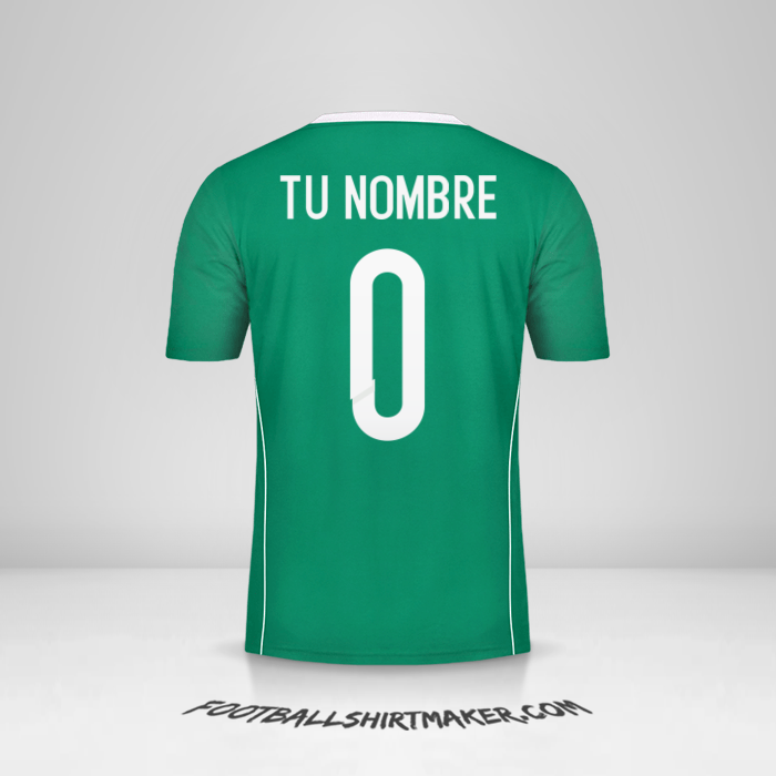 Camiseta Argelia 2015 II -  tu nombre - 0