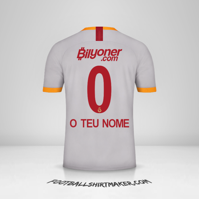 Camisola Galatasaray SK 2019/20 III -  o teu nome - 0