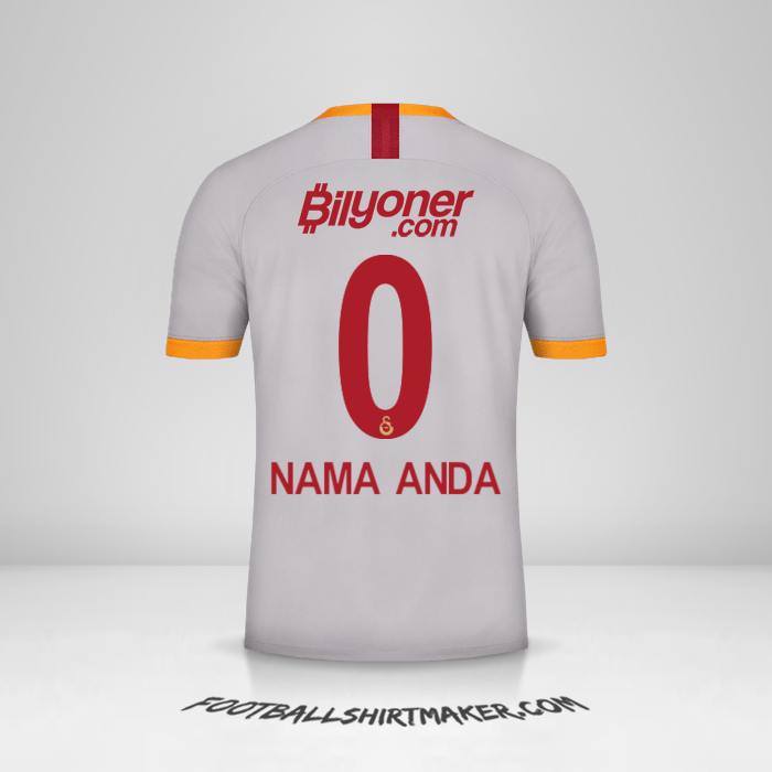 Jersey Galatasaray SK 2019/20 III -  nama anda - 0