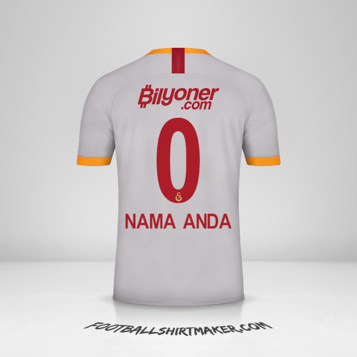 Jersey Galatasaray SK 2019/20 III -  nama anda - 0
