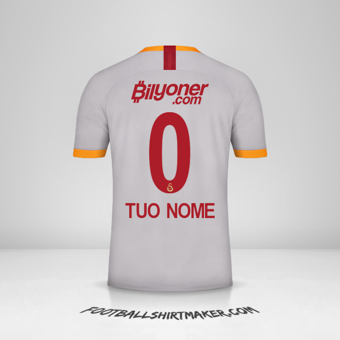 Maglia Galatasaray SK 2019/20 III -  tuo nome - 0