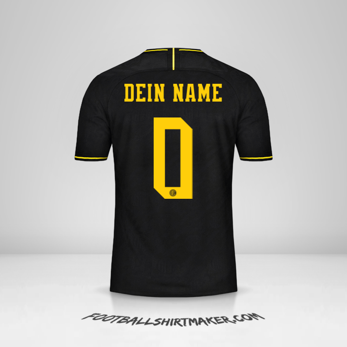 Trikot Inter Cup 2019/20 III -  dein name - 0