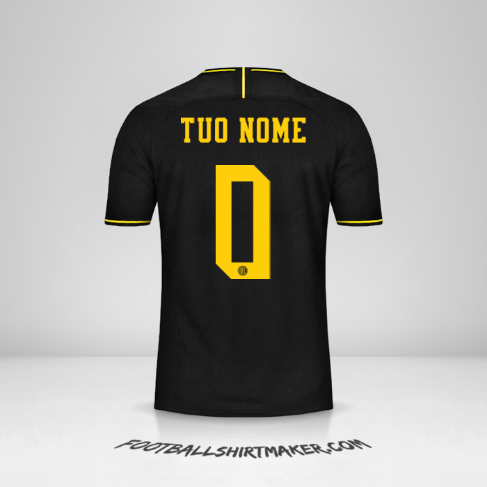 Maglia Inter 2019/20 Cup III -  tuo nome - 0