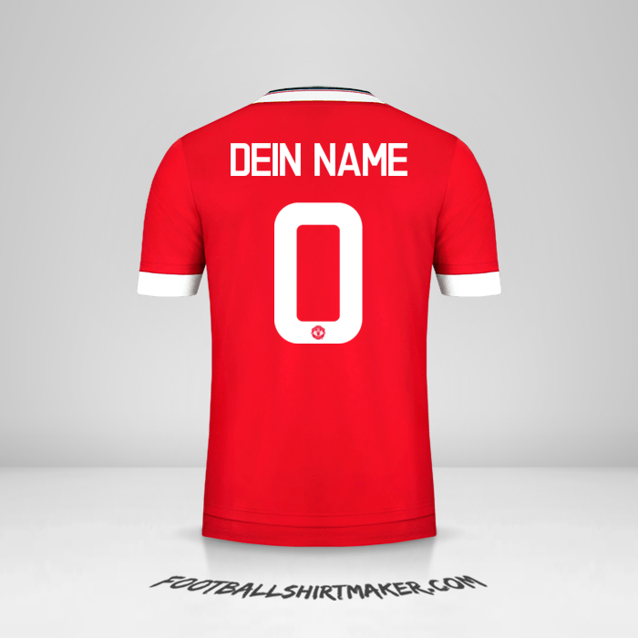Trikot Manchester United Cup 2015/16 -  dein name - 0