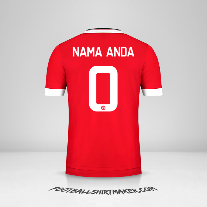Jersey Manchester United Cup 2015/16 -  nama anda - 0