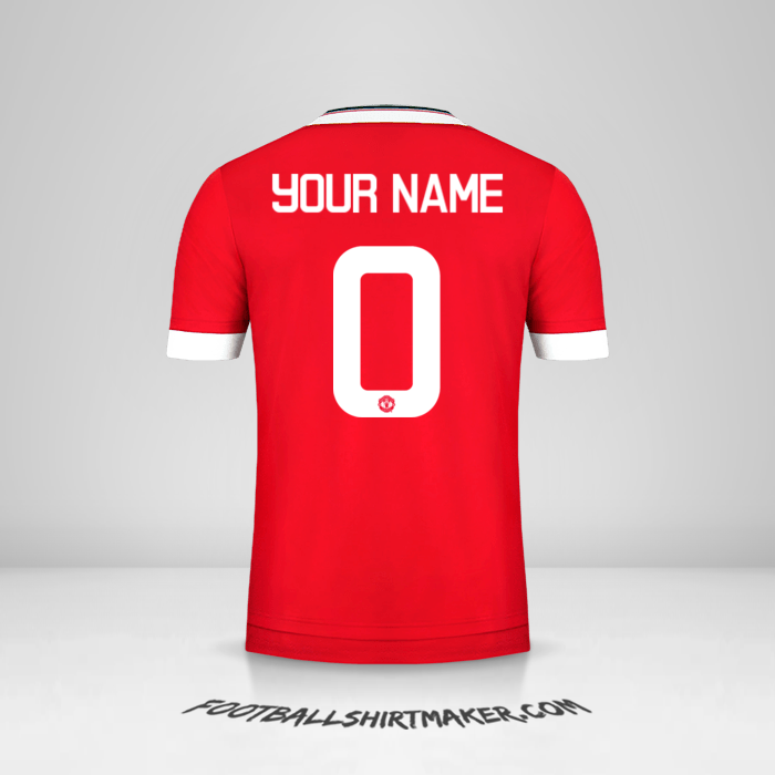 Shirt Manchester United 2015/16 Cup -  your name - 0