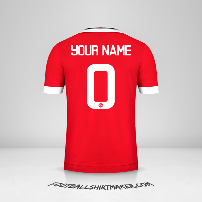Shirt Manchester United Cup 2015/16 -  your name - 0