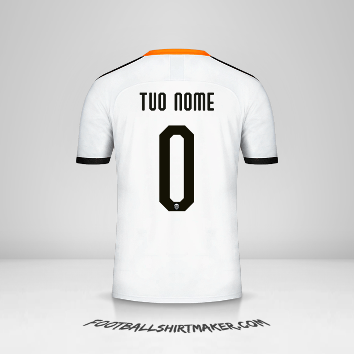 Maglia Valencia CF Cup 2019/20 -  tuo nome - 0