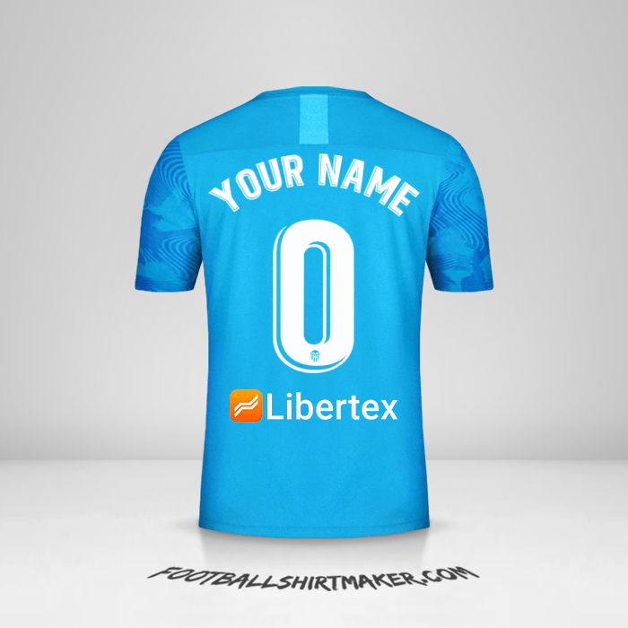 Jersey Valencia CF 2019/20 III -  your name - 0