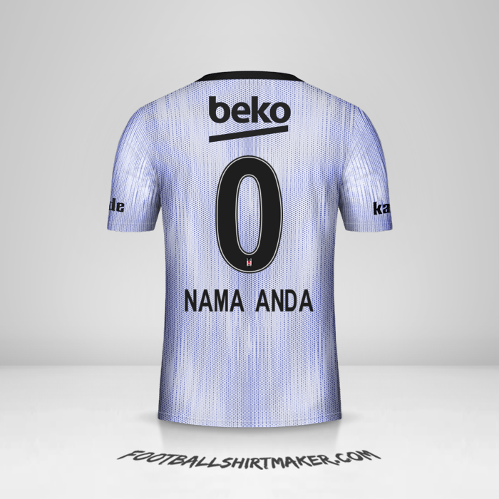 Jersey Besiktas JK 2019/20 III -  nama anda - 0