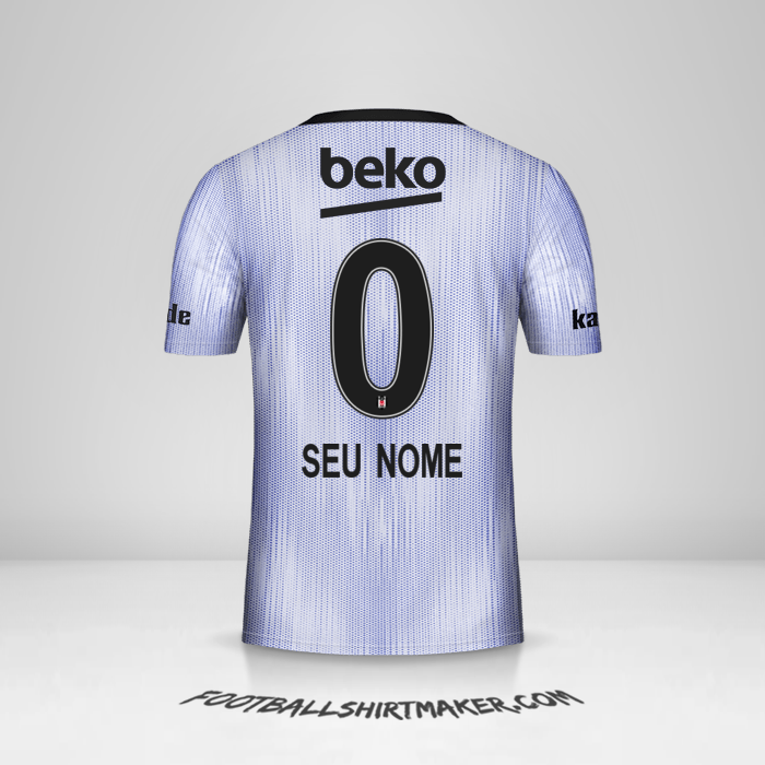 Camisa Besiktas JK 2019/20 III -  seu nome - 0