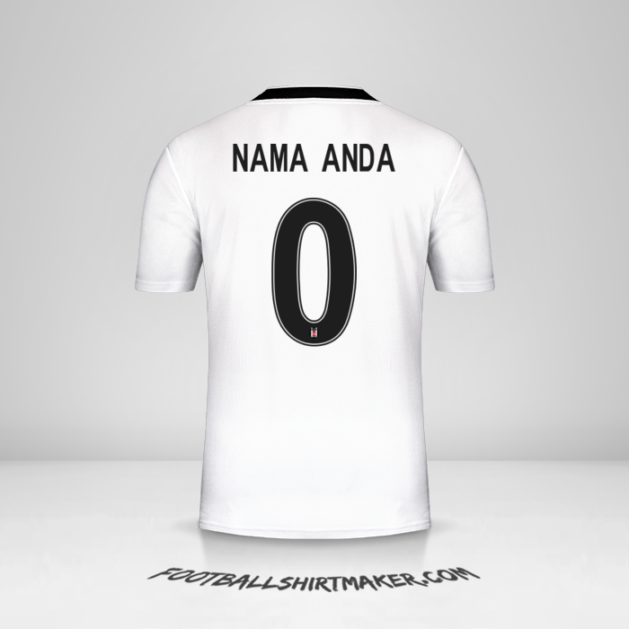 Jersey Besiktas JK 2019/20 Cup -  nama anda - 0