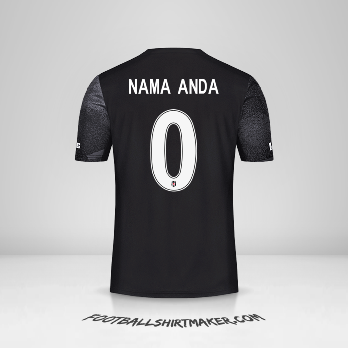 Jersey Besiktas JK 2019/20 Cup II -  nama anda - 0