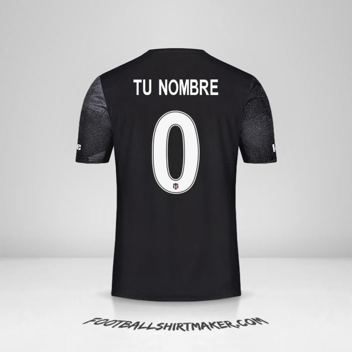 Camiseta Besiktas JK Cup 2019/20 II -  tu nombre - 0