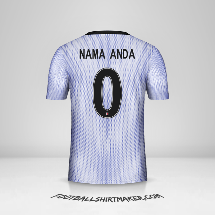 Jersey Besiktas JK 2019/20 Cup III -  nama anda - 0