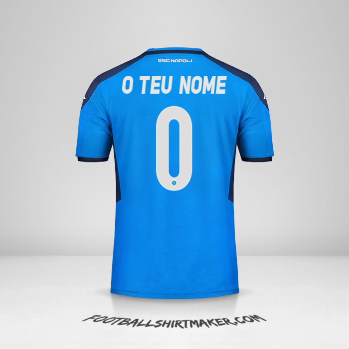Camisola SSC Napoli 2019/20 Cup -  o teu nome - 0
