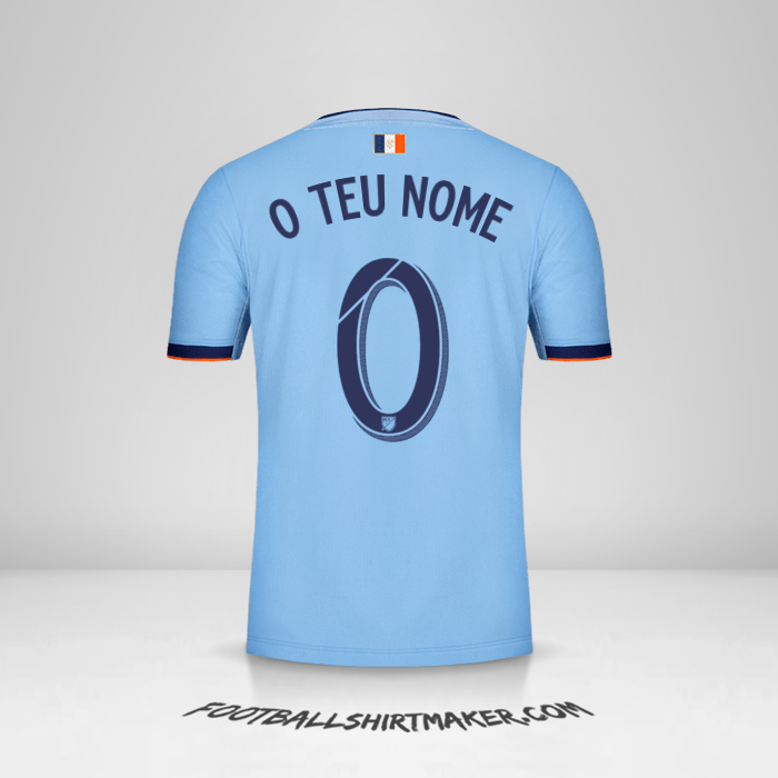 Camisola New York City FC 2019 -  o teu nome - 0