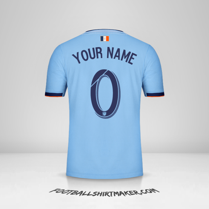 Shirt New York City FC 2019 -  your name - 0