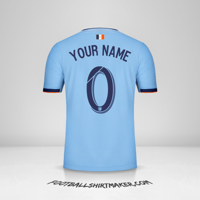 Shirt New York City FC 2019 -  your name - 0