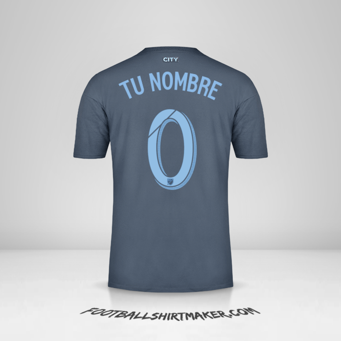 Camiseta New York City FC 2018/19 II -  tu nombre - 0