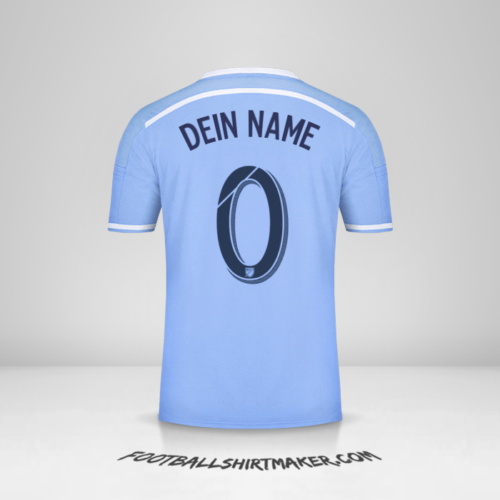 Trikot New York City FC 2015/16 -  dein name - 0