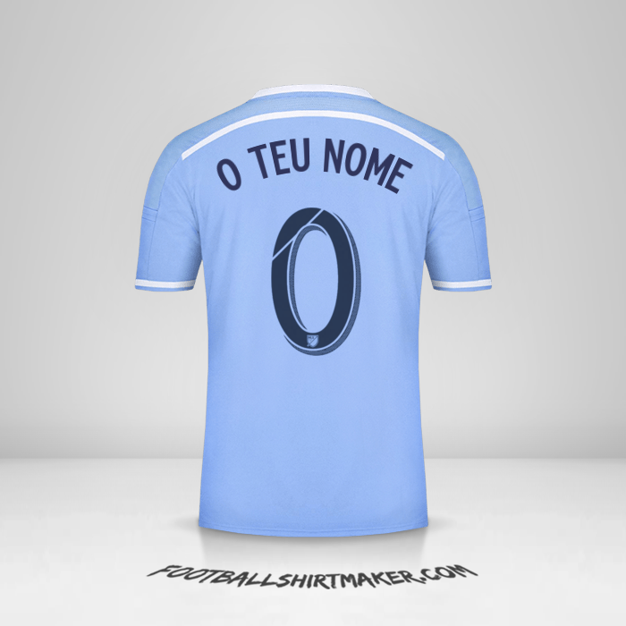 Camisola New York City FC 2015/16 -  o teu nome - 0