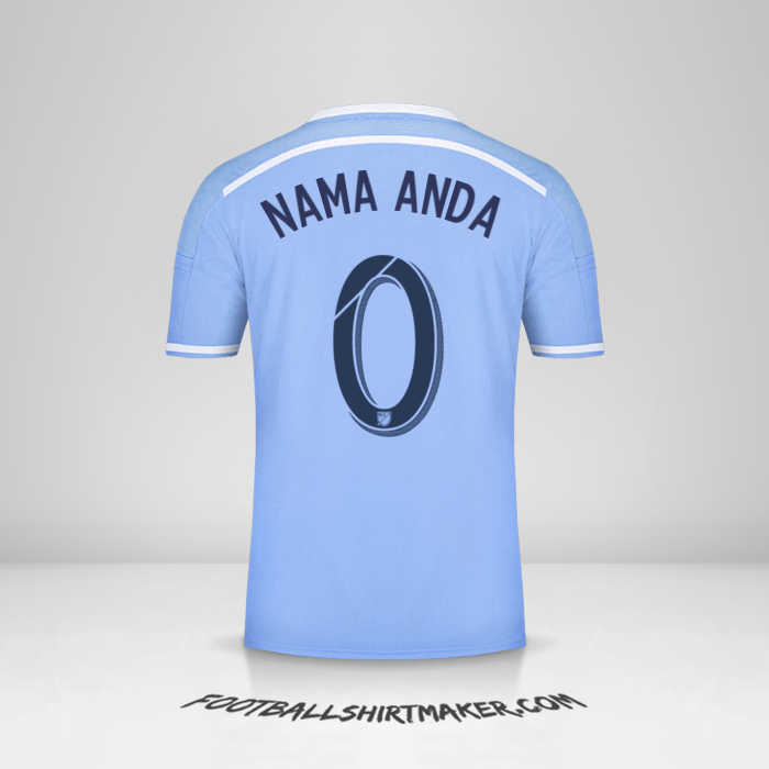 Jersey New York City FC 2015/16 -  nama anda - 0