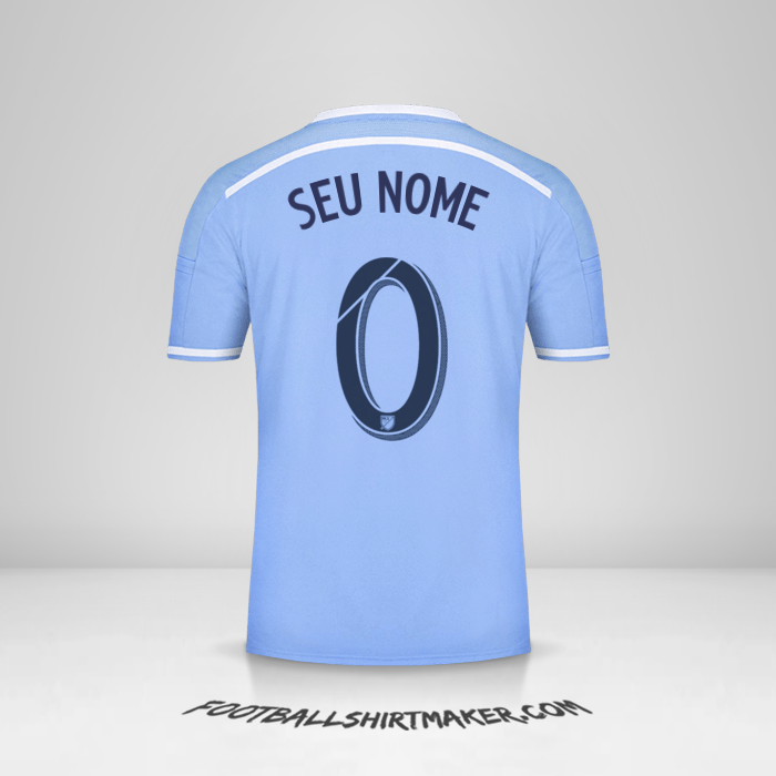Camisa New York City FC 2015/16 -  seu nome - 0
