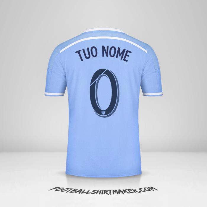 Maglia New York City FC 2015/16 -  tuo nome - 0