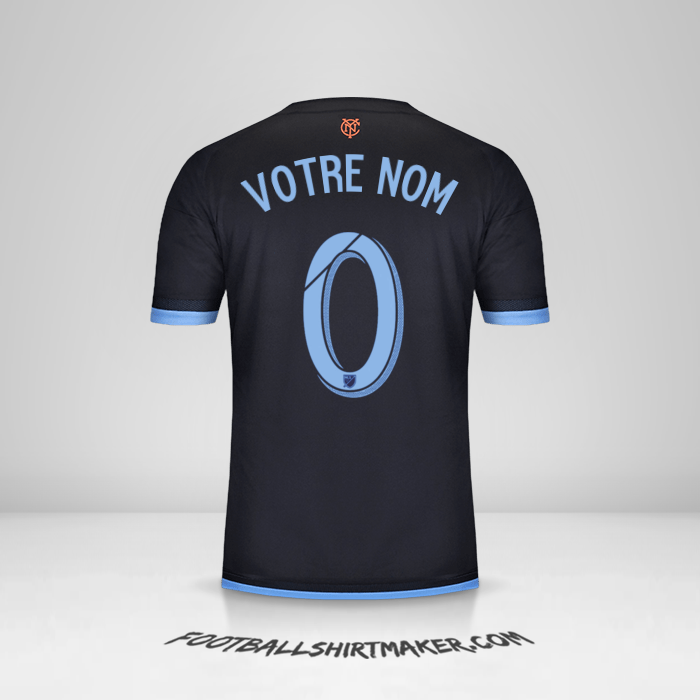 Maillot New York City FC 2015 II -  votre nom - 0