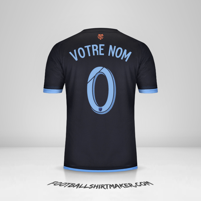 Maillot New York City FC 2015 II -  votre nom - 0