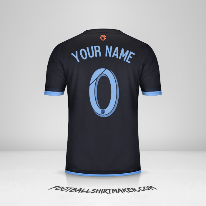 Jersey New York City FC 2015 II -  your name - 0