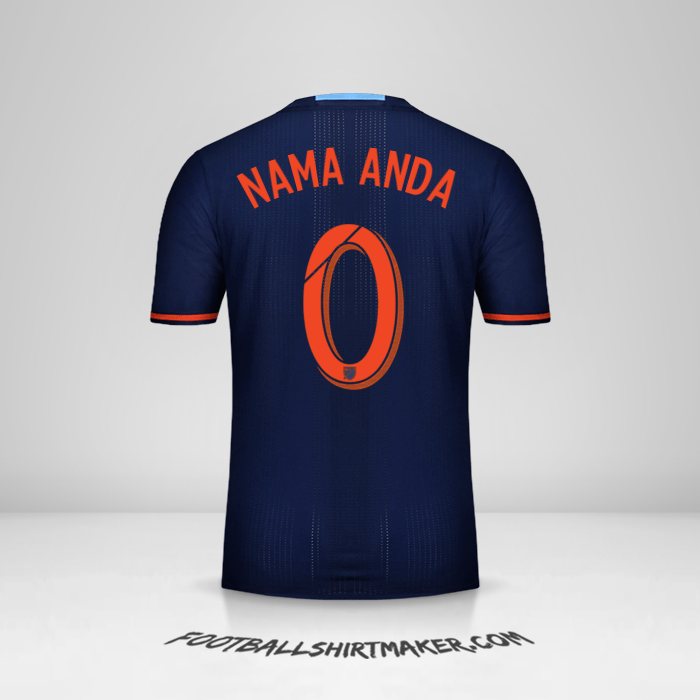 Jersey New York City FC 2016/17 II -  nama anda - 0
