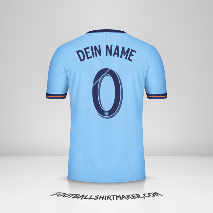 Trikot New York City FC 2017/18 -  dein name - 0
