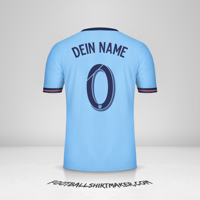Trikot New York City FC 2017/18 -  dein name - 0