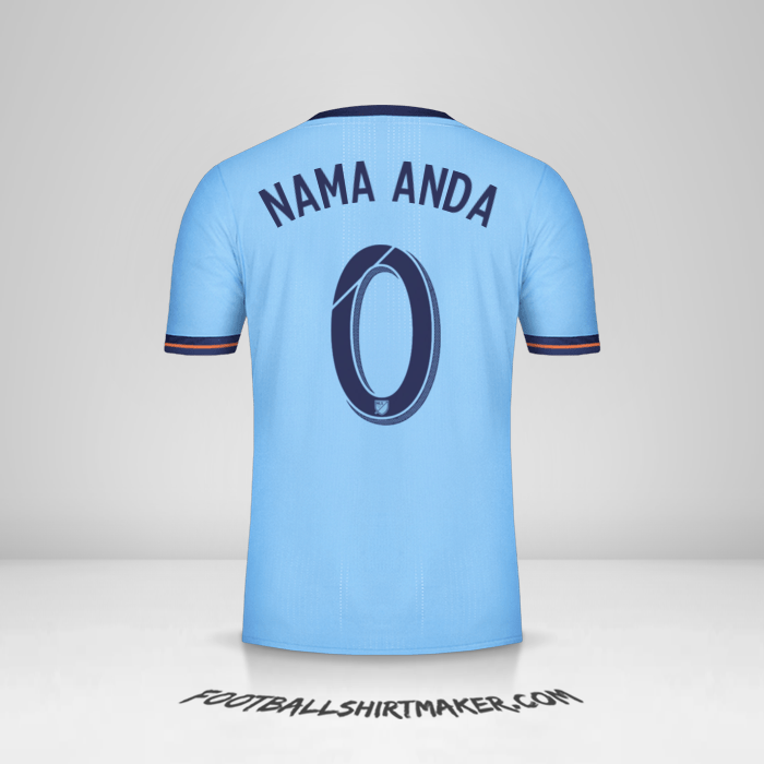 Jersey New York City FC 2017/18 -  nama anda - 0