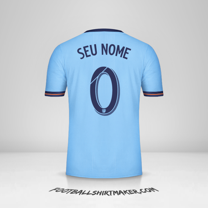 Camisa New York City FC 2017/18 -  seu nome - 0